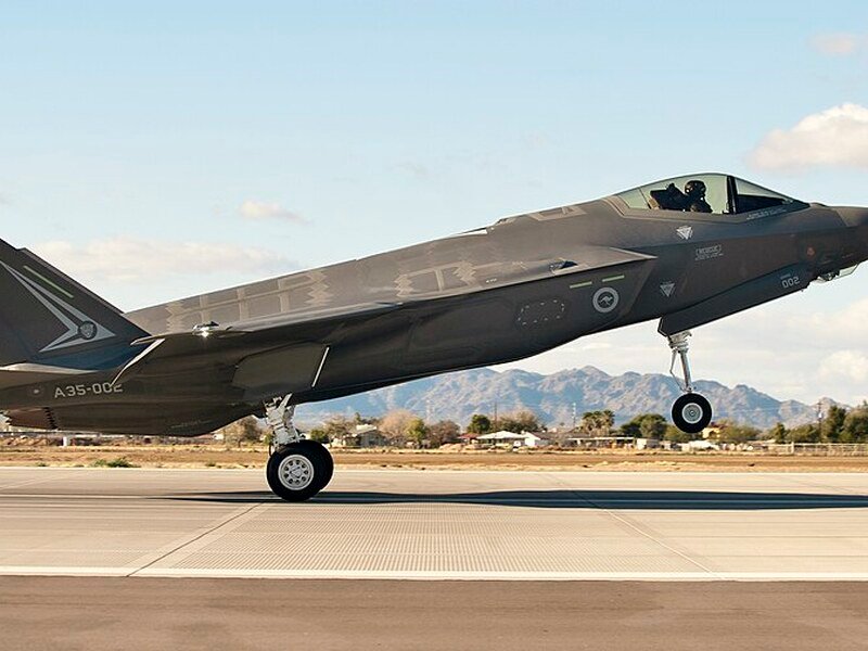 F-35A australianos realizan entrenamiento en Nueva Zelanda
