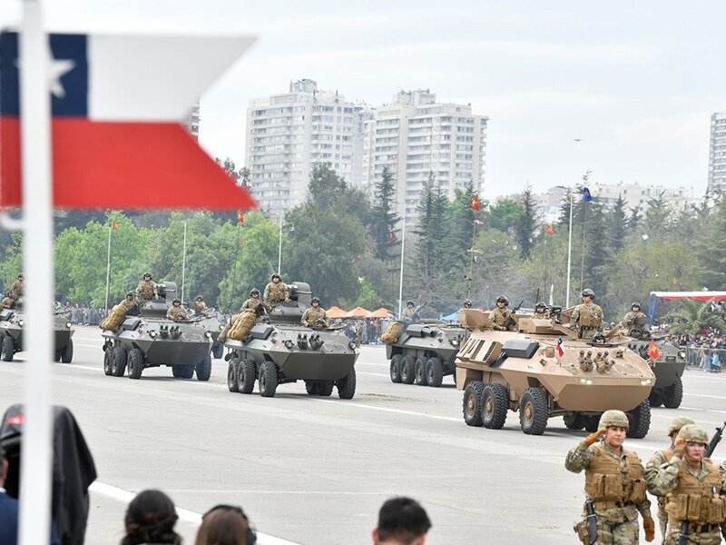 Fuerzas Armadas de Chile realizan Gran Parada Militar 2026