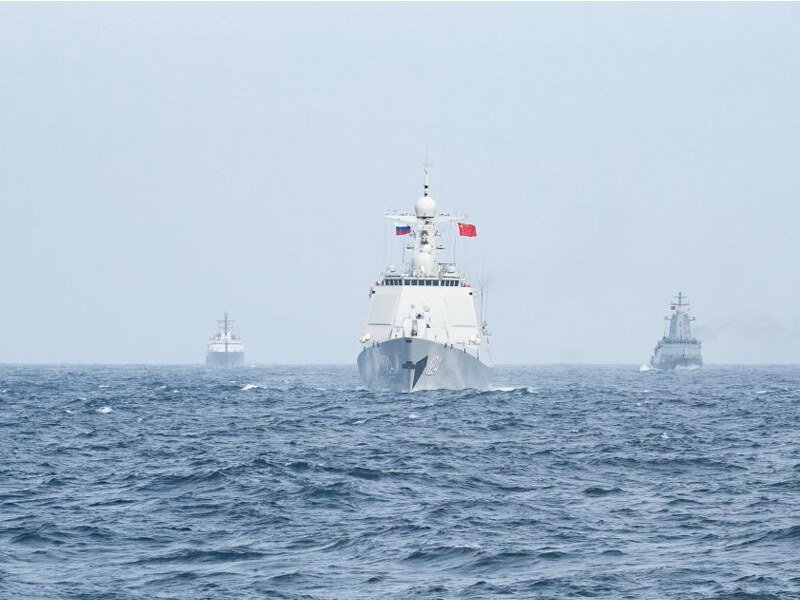 China y Rusia concluyeron el ejercicio naval Joint Sea 2026