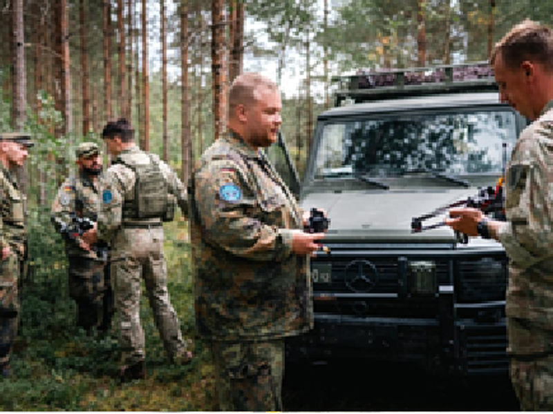 La OTAN profundiza la guerra contra drones mediante el ejercicio Baltic Trust 2026