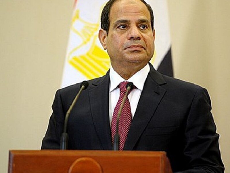 Presidente egipcio Abdel Fattah el-Sisi.